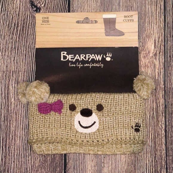 🆕BEARPAW KNITTED CUFF SOCKS - Picture 3 of 4